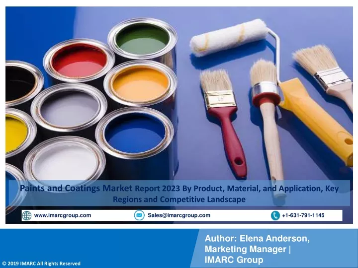 paints and coatings market report 2023 by product
