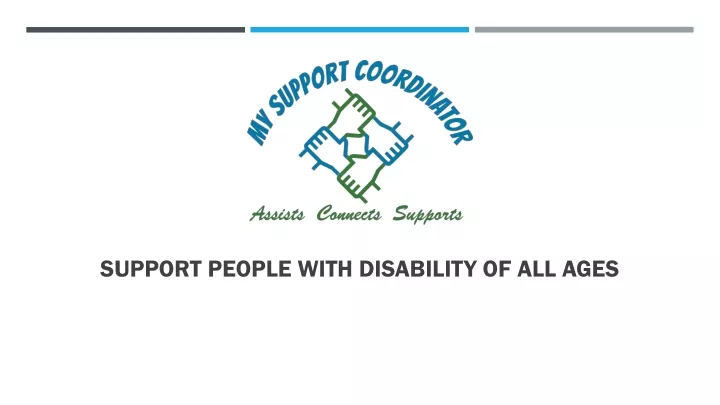 support people with disability of all ages