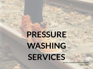 pressure washing services