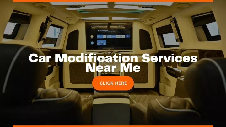 car modification services near me