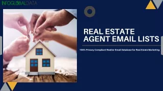 Grow Your Business with Targeted Real Estate Agent Email Lists