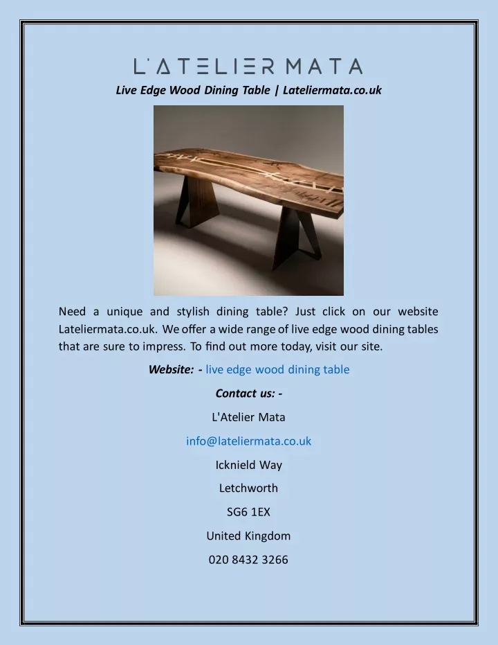 live edge wood dining table lateliermata co uk