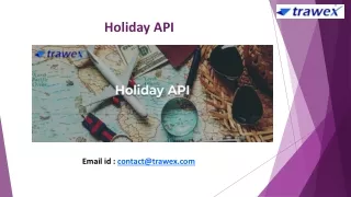 holiday api