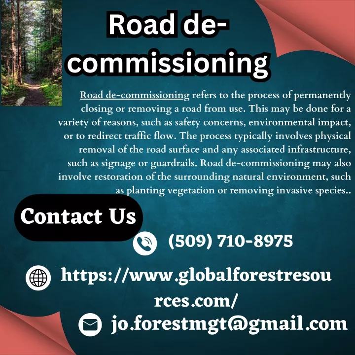 road de commissioning commissioning