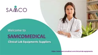 Clinical Lab Equipments Suppliers