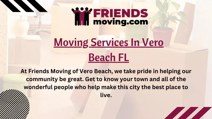 moving services in vero beach fl