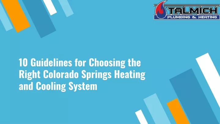 10 guidelines for choosing the right colorado springs heating and cooling system