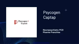 Best Neuropsychiatry PCD Pharma Franchise in India - Psycogen Captap