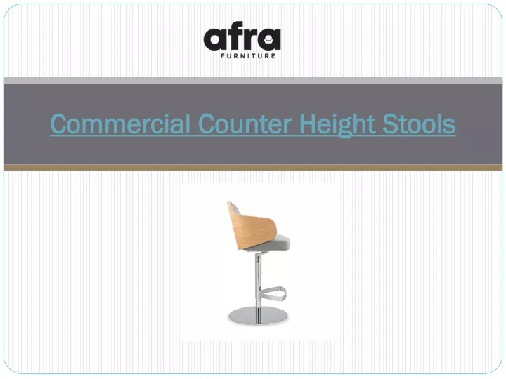 commercial counter height stools