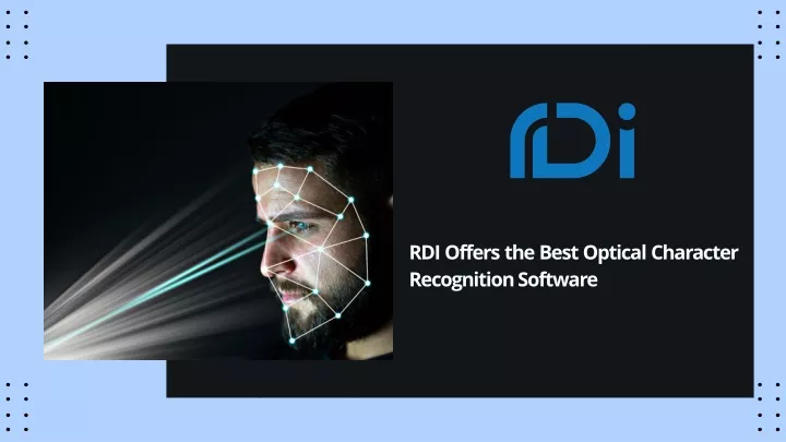 rdi offers the best optical character recognition