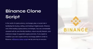 binance clone script