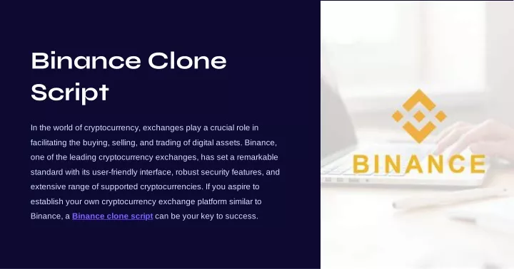 binance clone script