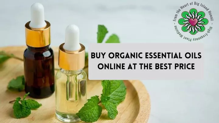 buy organic essential oils online at the best