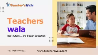 Home Tutor in Kalka Ji Delhi | Teacherswala | Bio Teachers