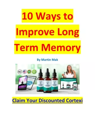 10 ways to improve long term memory