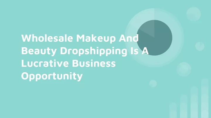 wholesale makeup and beauty dropshipping