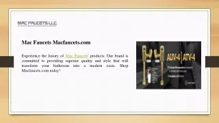mac faucets macfaucets com