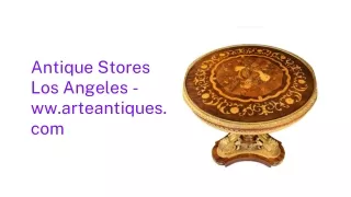 Antique Stores Los Angeles -  ww.arteantiques.com