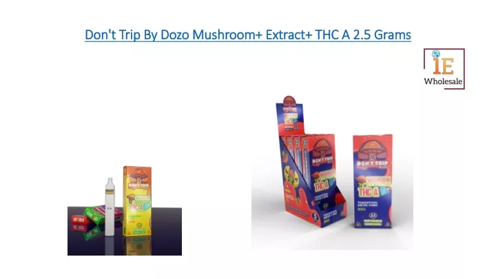 don t trip by dozo mushroom extract thc a 2 5 grams