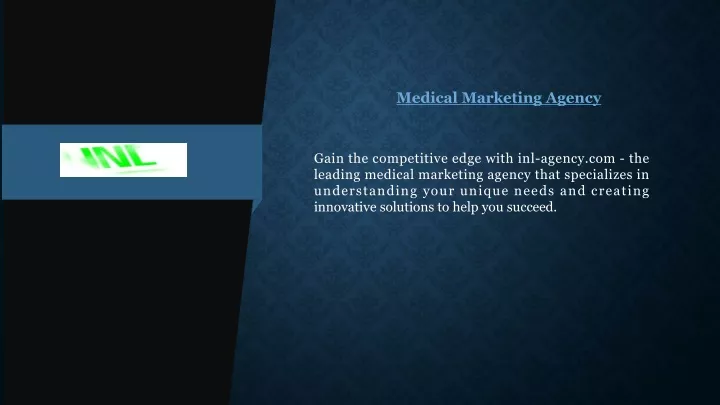 medical marketing agency