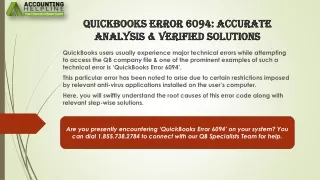 quickbooks error 6094 accurate analysis verified solutions