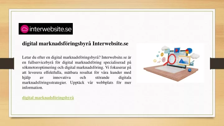 digital marknadsf ringsbyr interwebsite se