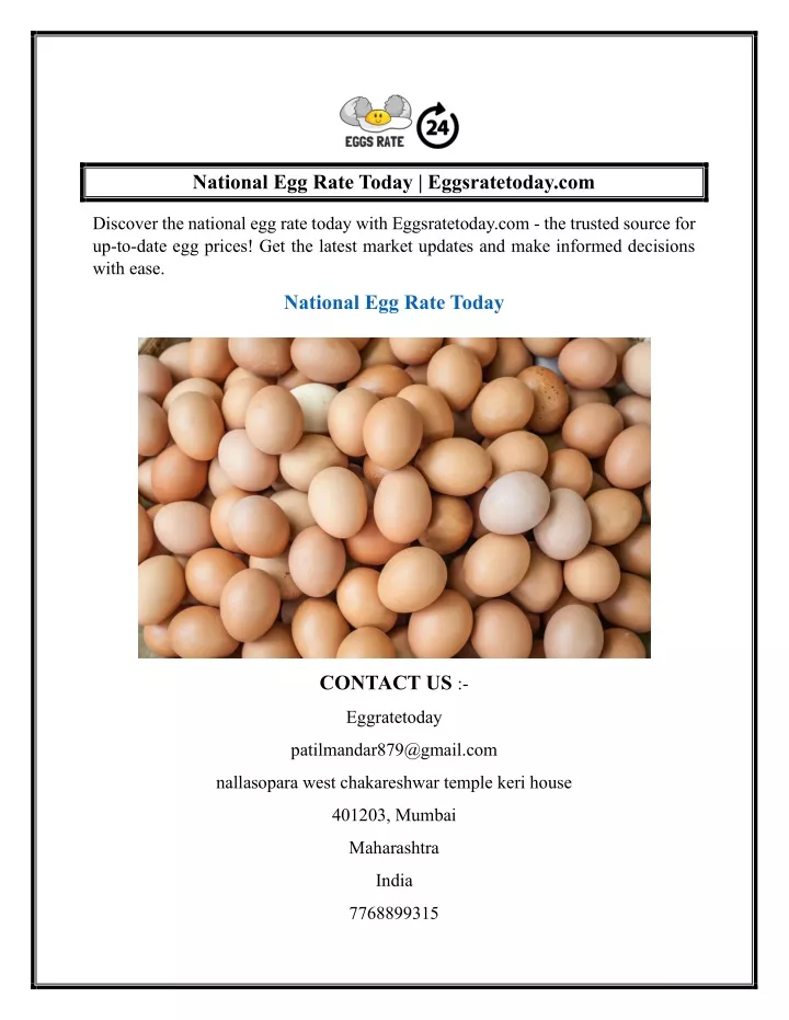 national egg rate today eggsratetoday com