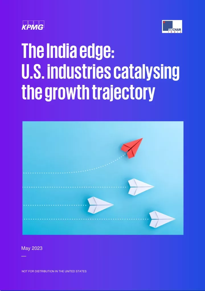 the india edge u s industries catalysing