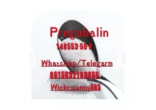 Hot sale Pregabalin CAS 148553-50-8