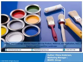 Global Paint and Coatings Industry Market Analysis Report 2023-2028 pdf