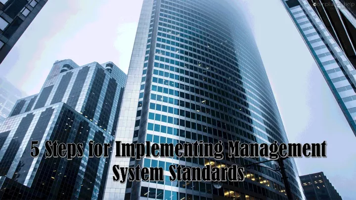 5 steps for implementing management system