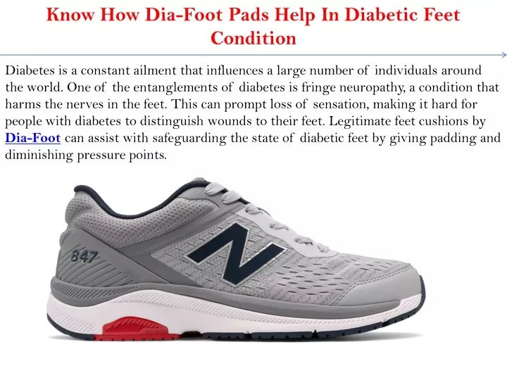 know how dia foot pads help in diabetic feet