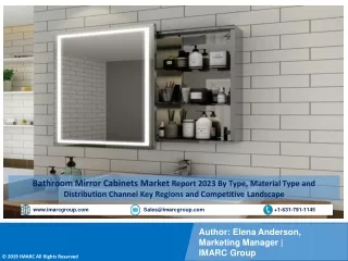 Bathroom Mirror Cabinets Market Report 2023-2028