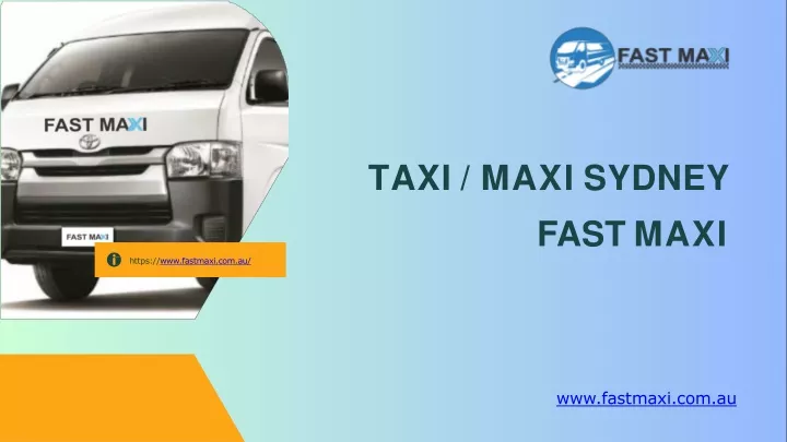 taxi maxi sydney