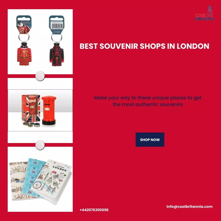 best souvenir shops in london