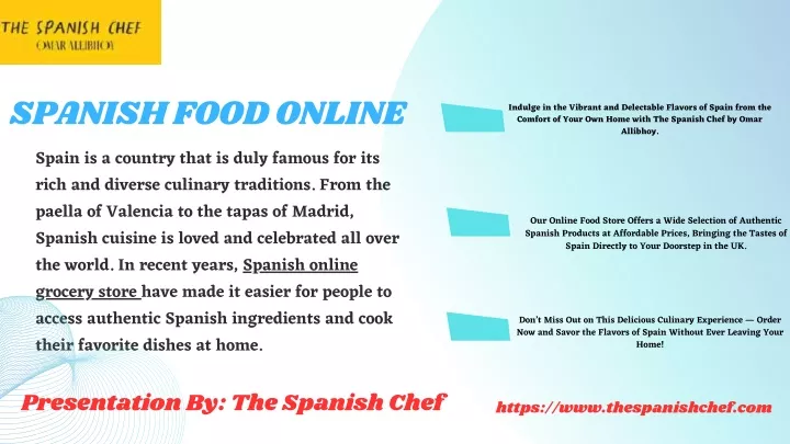 spanish food online