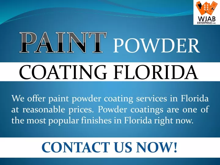 paint powder coating florida