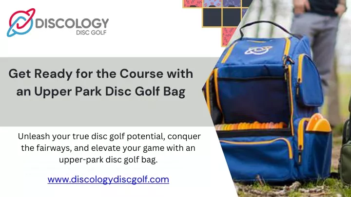 get ready for the course with an upper park disc