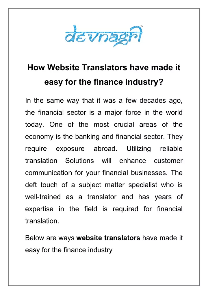 how website translators have made it