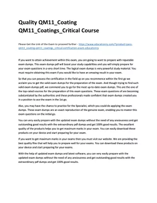 quality qm11 coating qm11 coatings critical course