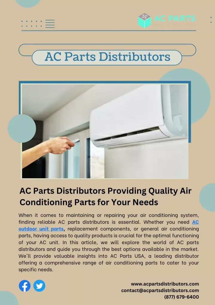 ac parts distributors