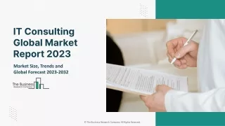 it consulting global market report 2023