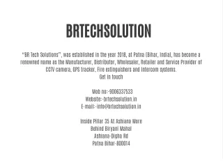 BRTechSolution || CCTV CAMERA Dealer in patna 9006337533 ||CCTV camera installation in patna