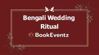 Bengali Wedding Ritual (1)