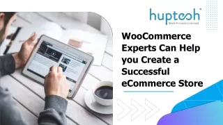 woocommerce experts can help you create
