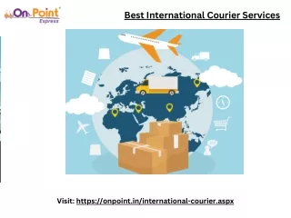 Best International Courier services