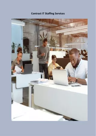 contract it staffing services