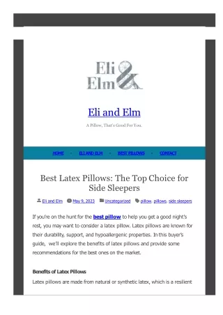 eli and elm