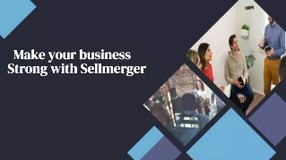 Discovering Sellmerger Exploring its Features and Benefits