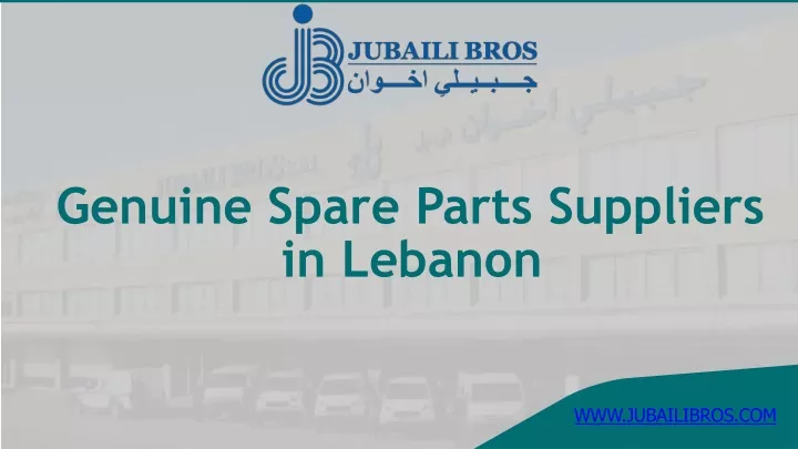 genuine spare parts suppliers in lebanon